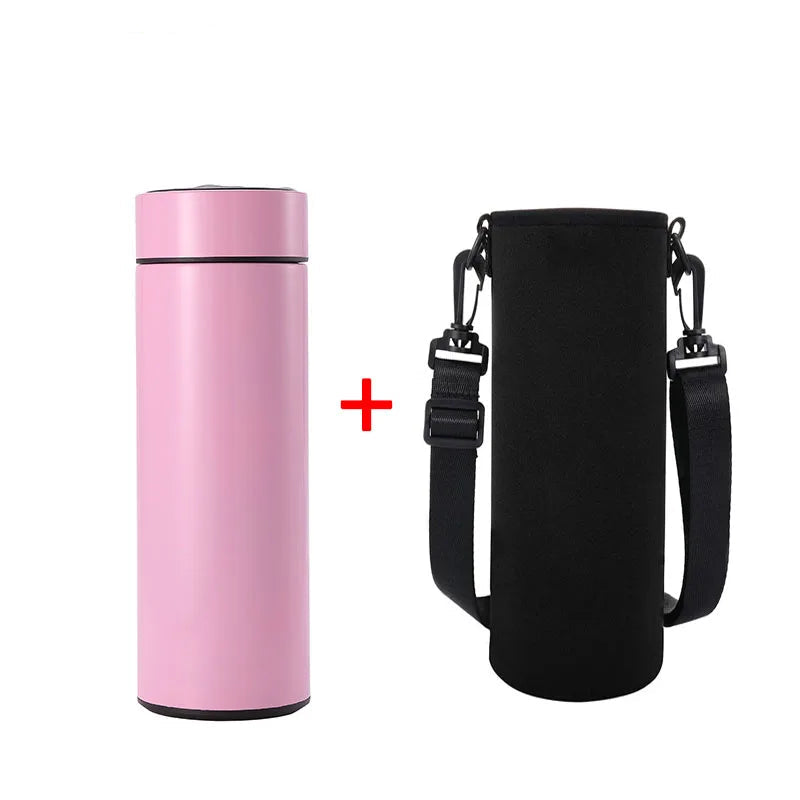 SmartSip™ – 500ML Smart Temperature Display Thermos Bottle