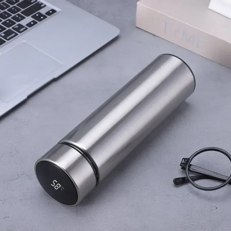 SmartSip™ – 500ML Smart Temperature Display Thermos Bottle