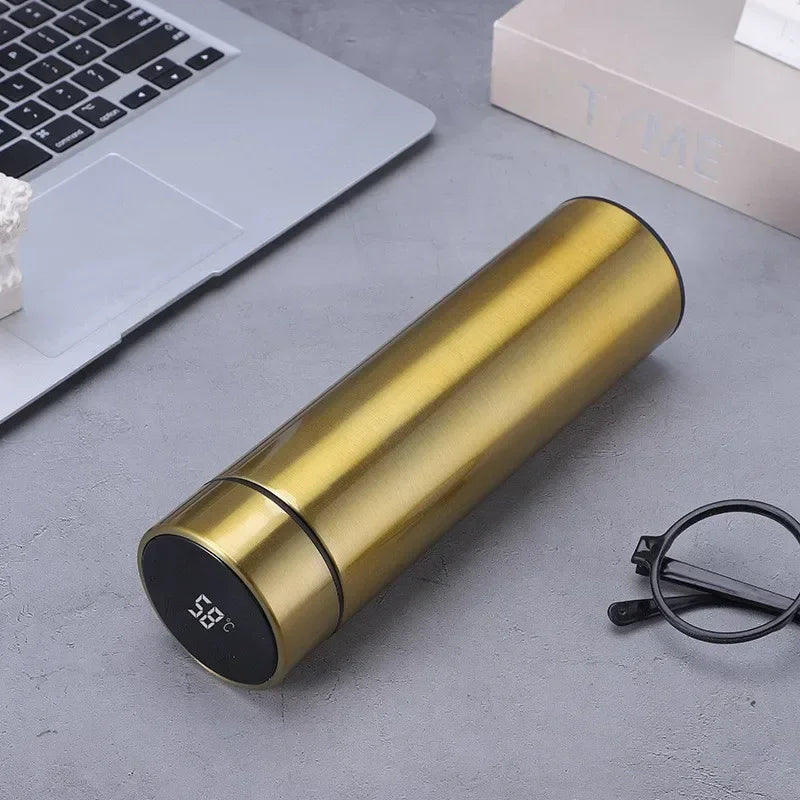 SmartSip™ – 500ML Smart Temperature Display Thermos Bottle