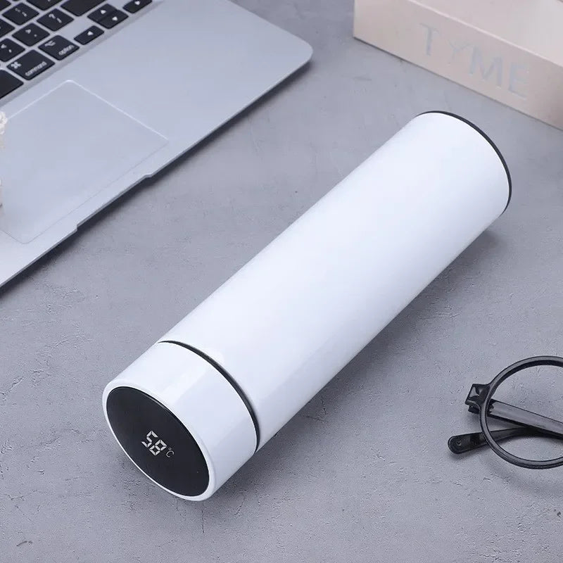 SmartSip™ – 500ML Smart Temperature Display Thermos Bottle
